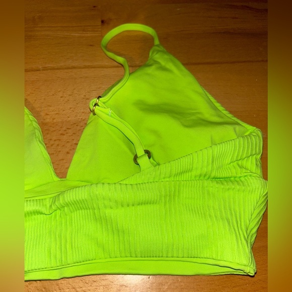 L*Space Bikini Top Winnie Cucumber Size L - Picture 5 of 6